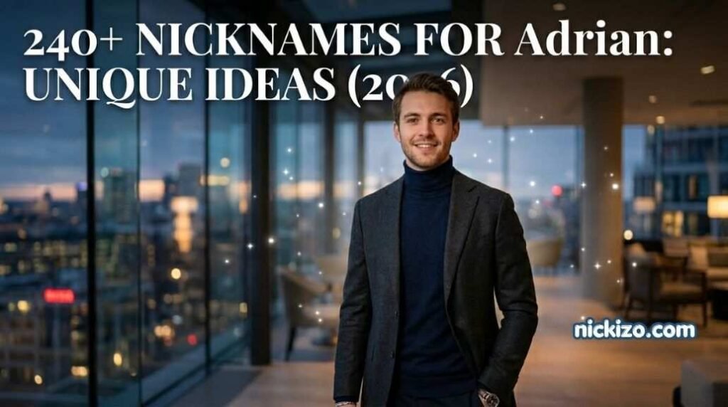 240+ Nicknames for Adrian: Unique Ideas (2026)