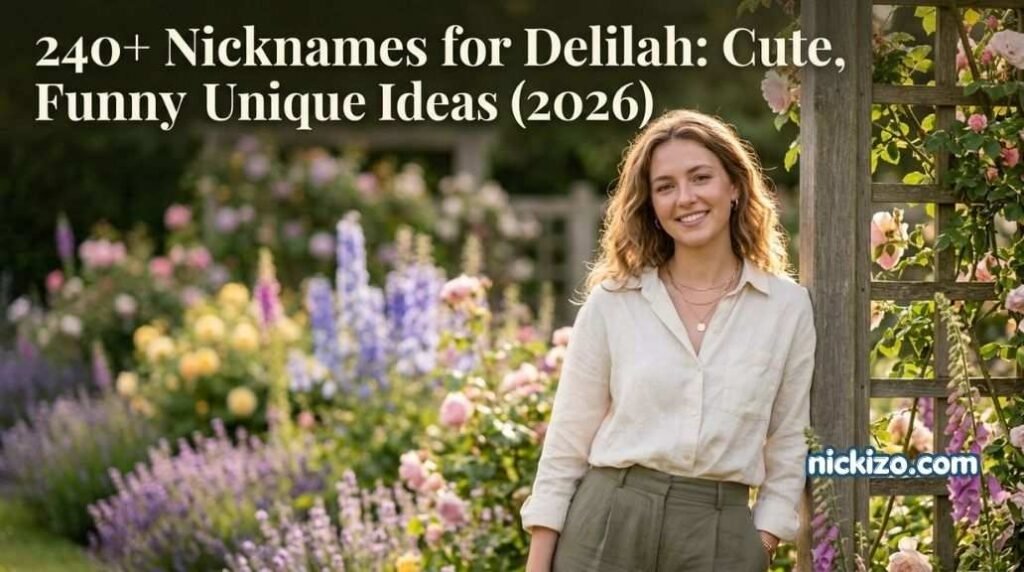 240+ Nicknames for Delilah: Cute, Funny & Unique Ideas (2026)