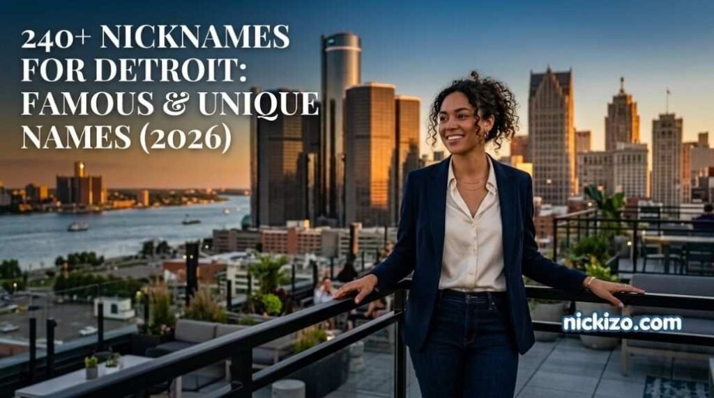 240+ Nicknames for Detroit: Famous & Unique Names (2026)