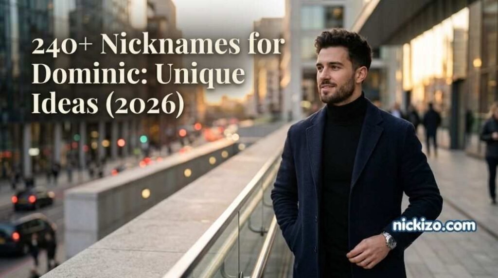 240+ Nicknames for Dominic: Unique Ideas (2026)